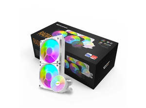 Liquid Coolers: DarkFlash Radiant DC240 240mm Liquid CPU Cooler - White