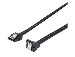Cables: SATA Data Cable – High-Speed 6Gbps Transfer - Angled