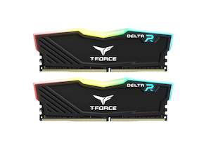 TeamGroup T-Force Delta RGB 16GB DDR4 3200Mhz CL16 Desktop Gaming Memory - Black
