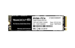 TEAMGROUP MP33 PRO 2TB 3D NAND NVMe PCIe Gen3x4 M.2 2280 SSD - R/W 2,400 / 2,100 MB/s