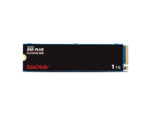 Ssds: SanDisk SSD Plus 1TB M.2 NVMe PCIe Gen 3.0 Internal SSD