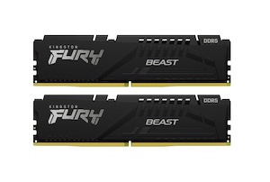 Memory: Kingston Fury Beast 32GB DDR5 6000MT/s CL30 Desktop Memory