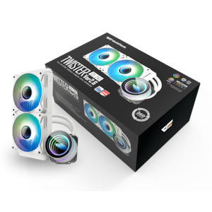 Liquid Coolers: DarkFlash Twister DXV2.6 240 Liquid CPU Cooler - White