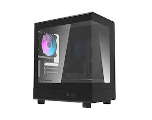 Pc Cases: DarkFlash DB330M Black Gaming Case /w 3X ARGB Fans