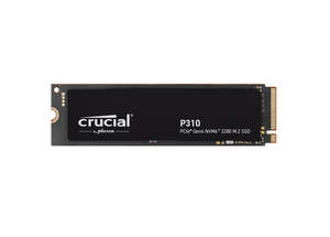 Storage: Crucial P310 1TB NVMe M.2 Gen4 SSD - Up to 7,100MB/s Read - Up to 6,000MB/s Write