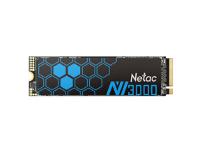 Storage: Netac NV3000 2TB M.2 PCIe3 NVMe SSD - Up to 3100MB/s Read - Up to 2100MB/s Write
