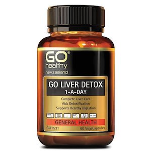 Products: Liver Detox 1-A-Day 60caps / 120caps - Go For Health