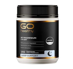 Magnesium 1-A-Day 60 / 200 capsules - Go For Health