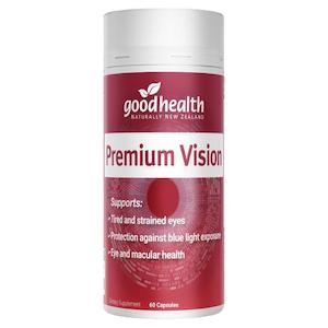 Premium Vision 30/60 Capsules - Go For Health