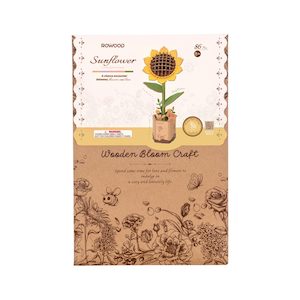 TOYS: Robotime ROWOOD Sunflower