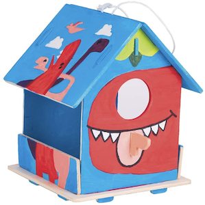 Christmas Wish List: Robotime 3D Painting Wooden Birdhouse F196
