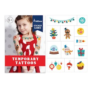 Christmas Wish List: Mideer Tattoo Stickers-Christmas