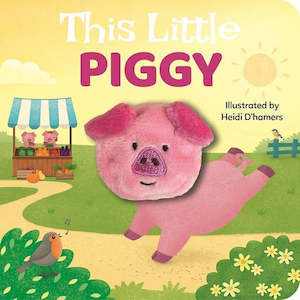 Board Books: This Little Piggy Finger Puppet