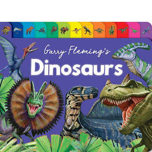 Board Books: Dinosaurs of the World Chunky Tabbed board