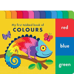 Board Books: Colours Chunky Tabbed Board