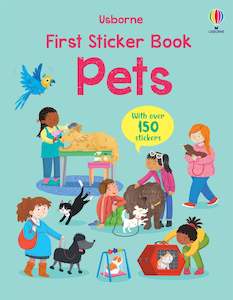 Usborne: First Sticker Book Pets