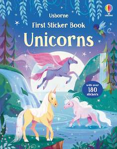 Usborne: First Sticker Book Unicorns