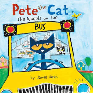 Harpercollins: Pete The Cat The Wheels On The Bus Board Book