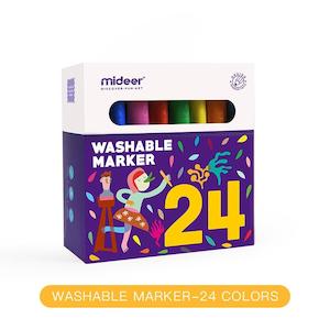 Daily Deals 0304: Mideer Washable Marker- 24 Colors