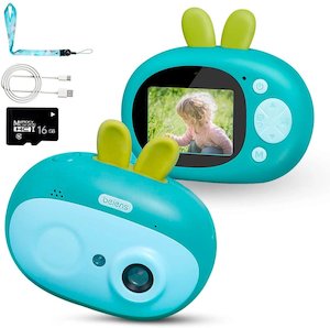 Daily Deals 0203: Rabbit Kids Digital Camera 24 Megapixels, 1080P-Blue