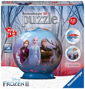 Blackfridayfeatured: Ravensburger Frozen 2 3D Puzzleball 72 Pieces