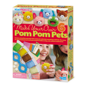 4m: 4M Make Your Own Pom Pom Pets