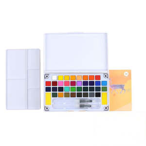 Boxing Day Sale: Watercolour Paint Set – 36 Vibrant Colours with Palette & Water Brush Pens