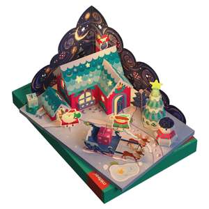 Generaltoys: Mideer Christmas Cottage Paper Craft Set