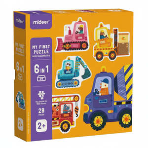 Generaltoys: Mideer My First Puzzle - Busy Building Site