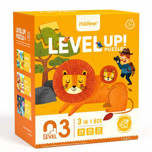 Mideer Level Up! Puzzles Level 3 Natural Scene