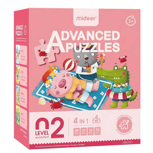 Mideer Level Up! Puzzles Level 2 Four Seasons