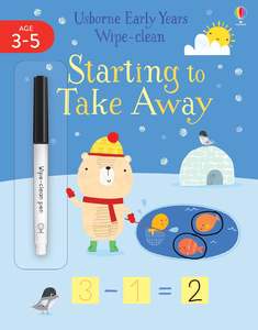 Usborne: Early Years Wipe-Clean Starting to Take Away