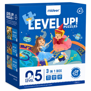 Mideer Level Up! Puzzles – Level 5 (Fairy Tale Series)