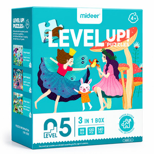 Mideer Level Up! Puzzles – Level 5 (Fantasy Series)