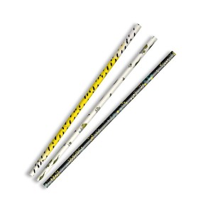 Compostable Paper Straw Regular 6x197mm - Art Series 2500 pcs