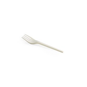 6.5" PLA Bio Fork - White 1000 pcs