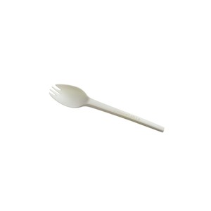 6" PLA Spork - Bioplastic - 152x33mm 1000 pcs