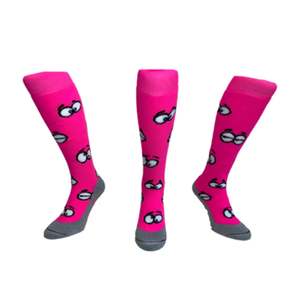 Fun Socks Eyes Pink