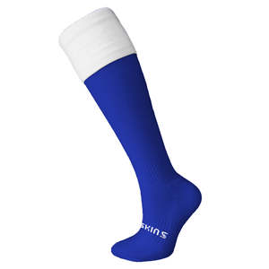 Teamwear: Hockey Socks Royal White Top