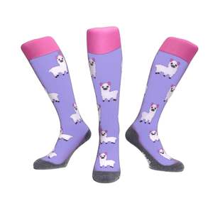 Clothing: Fun Socks Alpaca