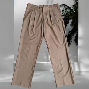 Menswear: Libo Brown Dress Pants Size 36