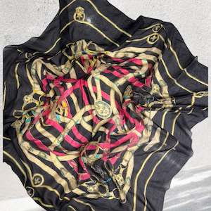 Accessories: Royal Silk Scarf Large