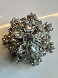 Sylvia Diamate Brooch