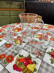 Retro: Cherry  Ripe Tablecloth