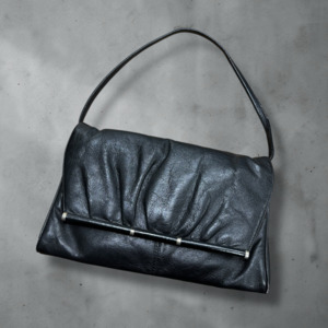 Accessories: Angelina Leather Shoulder Bag