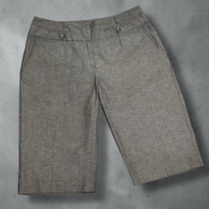 All: Madison Grey Pinstripe Shorts Size 12