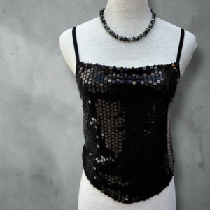 All: Sasha Sequin Top Size 14
