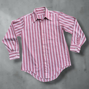Dalton Stripe 70’s Button Up Shirt Size M