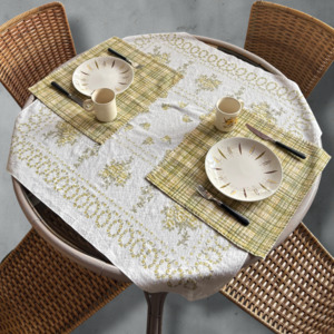Beckham Square Tablecloth
