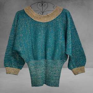 Teal Jewel Jumper Size 10